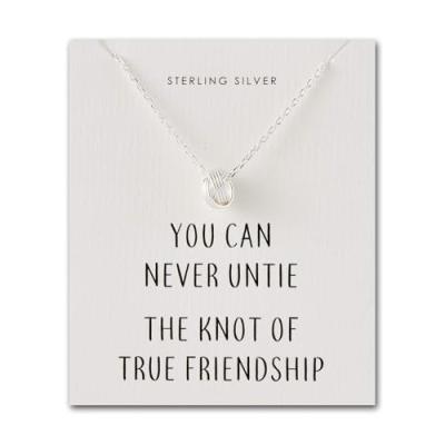 Philip Jones Knot Necklace