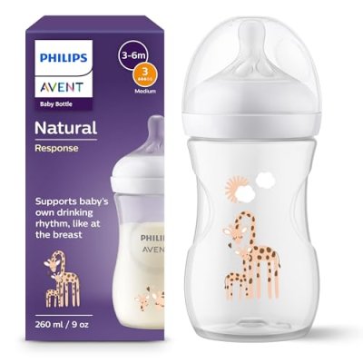 Philips Avent Natural Response Baby Bottle -…