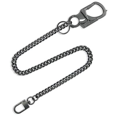 Ahiller Wallet Chain with Lockable Carabiner