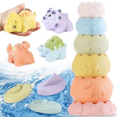 Chinloca Dinosaur Bath Toys
