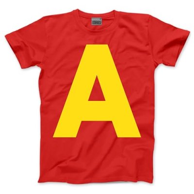Chipmunk Costume Outfit - Red Letter A Tshirt…