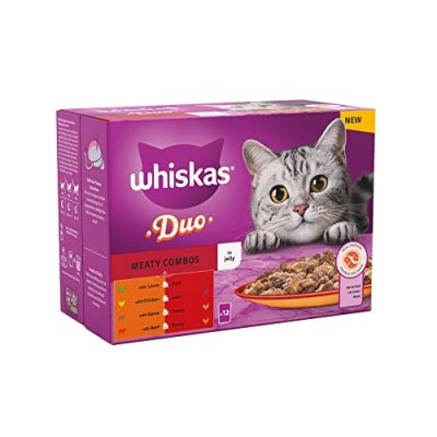 Whiskas 1+ Duo Meaty Combos