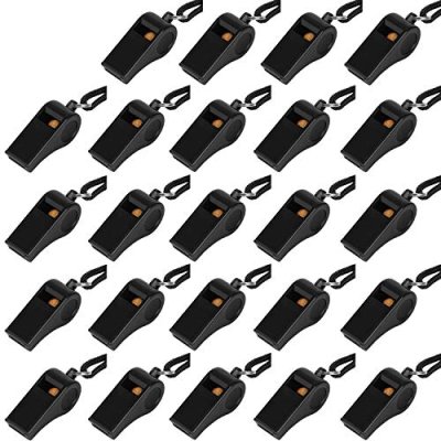 Whistle, Plastic Whistle with Lanyard, Loud Clear…