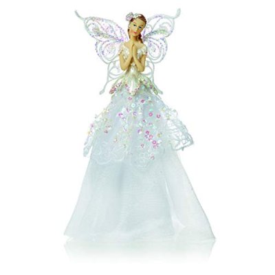 White Christmas Tree Top Angel 230mm