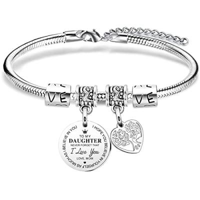 Ghloyza Daughter Bracelet - Inspirational Charm