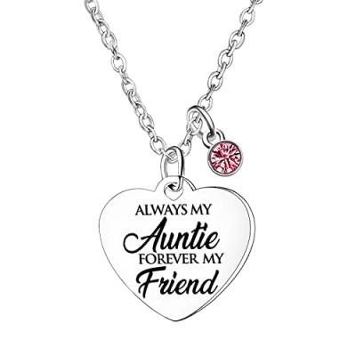Ghloyza Auntie Necklace for Auntie Gifts