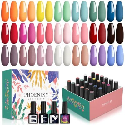 Phoenixy Gel Nail Polish Set