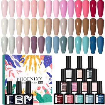 Phoenixy Gel Nail Polish Set