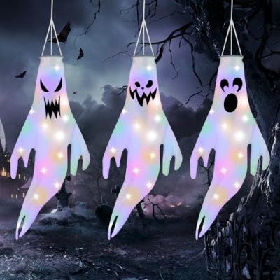 OFFCUP LED Ghost Windsocks