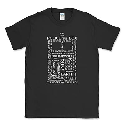 Ghostmonkey Printed Tardis T-Shirt