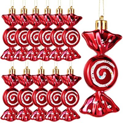Threan Christmas Candy Ornaments
