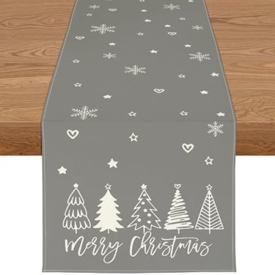 YCOLL Christmas Table Runner