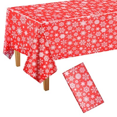 PLULON Christmas Tablecloth