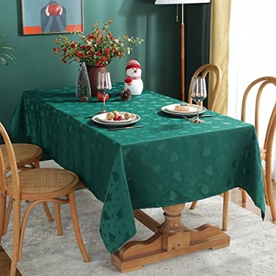 Christmas Jacquard Tablecloth