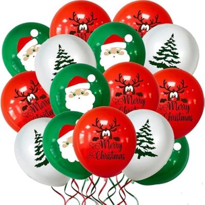 Christmas Balloons Set