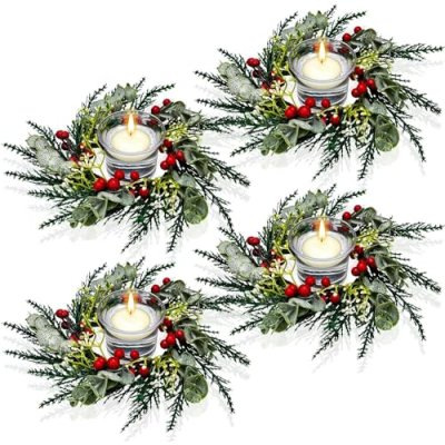 LATERN Christmas Candle Rings