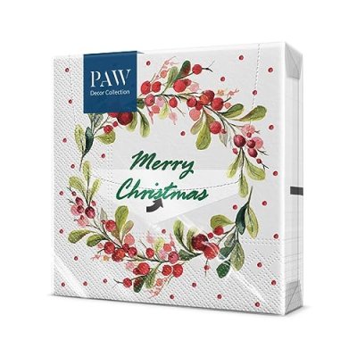 PAW Christmas Paper Napkins