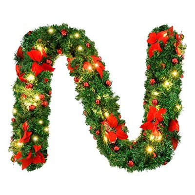 Christmas Garland with Lights