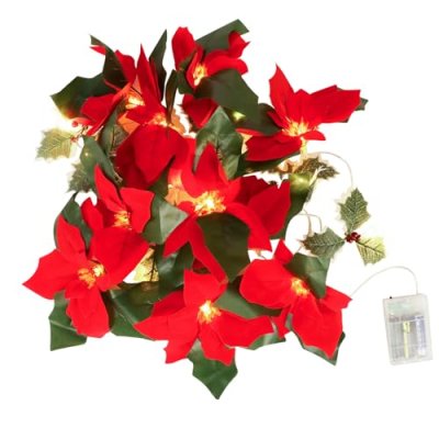 DERAYEE LED Christmas Garland