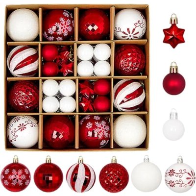 Christmas Baubles 42pcs