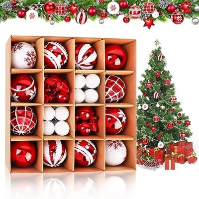 QKURT Christmas Baubles Set