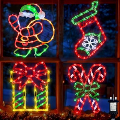 Christmas Silhouettes Lights