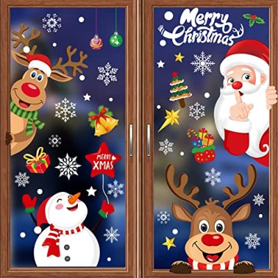 Christmas Window Sticker Set