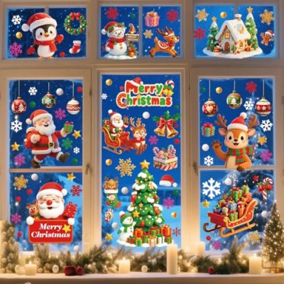 Christmas Window Stickers
