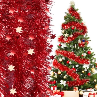 Christmas Tinsel Garland