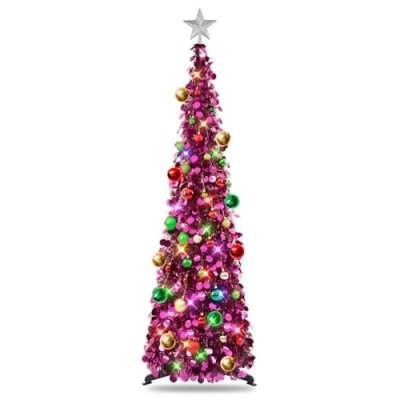 MACTING Christmas Tinsel Tree