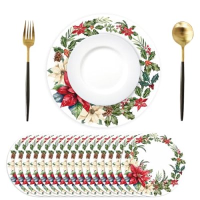 Christmas Floral Placemats