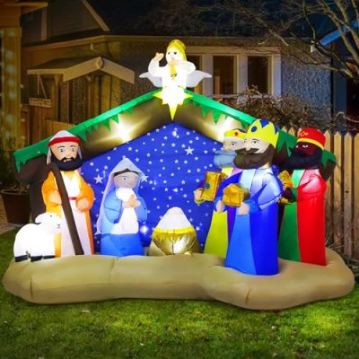 Christmas Inflatable Nativity