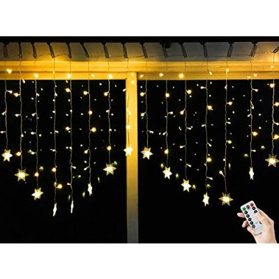 BLOOMWIN Christmas Snowflake Lights