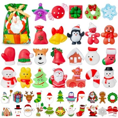 HOUT Christmas Mochi Squishies