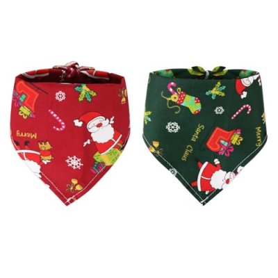 Christmas Dog and Cat Bandanas