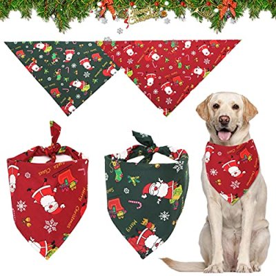 Christmas Dog Bandanas