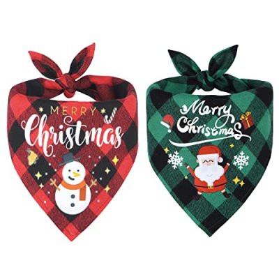 Christmas Dog Bandanas