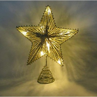Christmas Concepts® 250mm (10") Gold Springy Star…