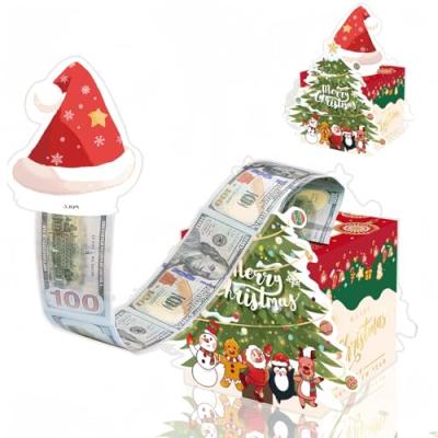 Christmas Money Box with Xmas Card