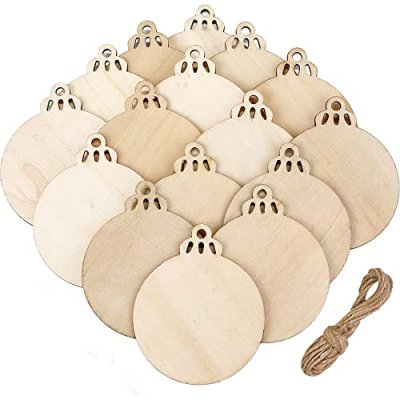 Christmas Wooden Baubles