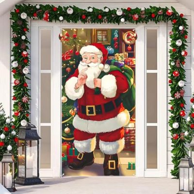 KATIMI Christmas Door Cover