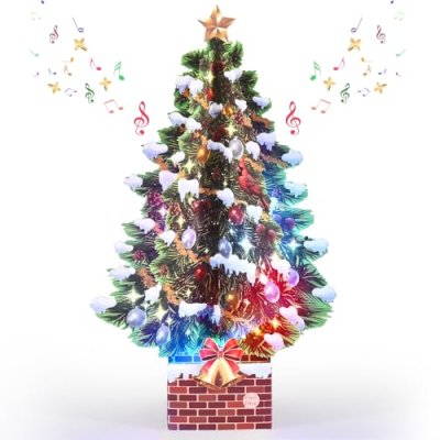 VIVIKEN Christmas Pop-Up Card