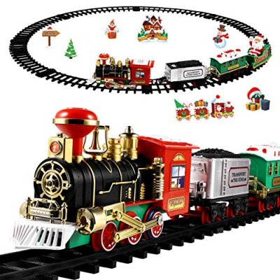 TOYANDONA Christmas Train Set
