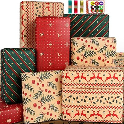 Christmas Wrapping Paper Set