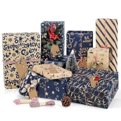 Christmas Wrapping Paper Set