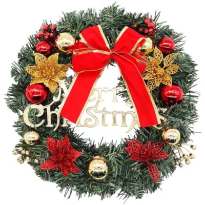 FCXVXCL Christmas Wreath 30cm Christmas…