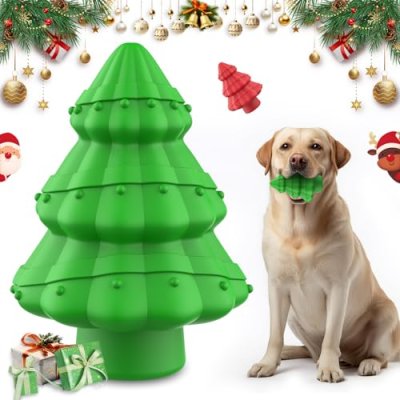 Christmas Tree Dog Toy