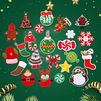 Christmas Iron-On Patches