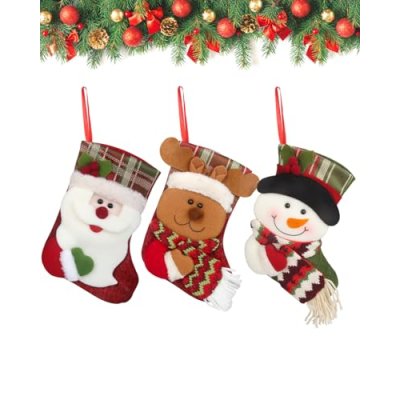 EXTFANS Christmas Stockings Set