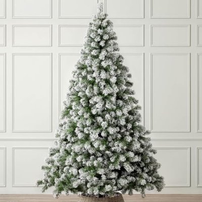 Christow 8ft Flocked Christmas Tree